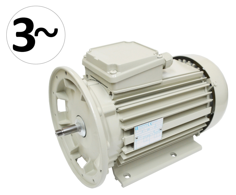 Moteur pompe à lait FP66 1.5kW 240 Volt triphasé