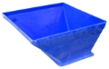 Hopper Glassfibre Drilled only Blue (No straps)