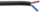 MS Câble PVC 2 conducteurs 0.5mm² noir rond