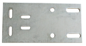 MS Montage plaque porte-soupape galvanisé