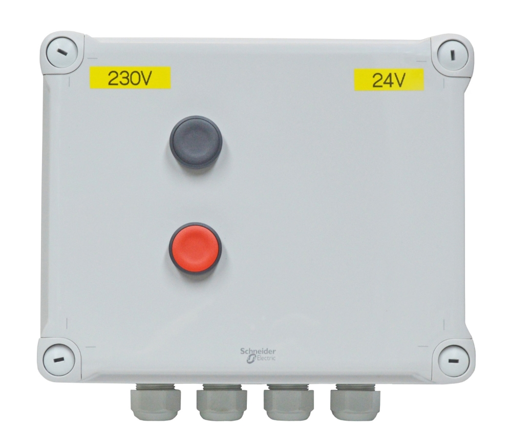 MS Boitier de contrôle 24V Mono 220 / 240V 0.37kW