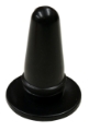MS Bouchon obturateur noir en plastique