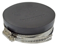 MS Bouchon noir 89mm en caoutchouc avec clip Jubilee