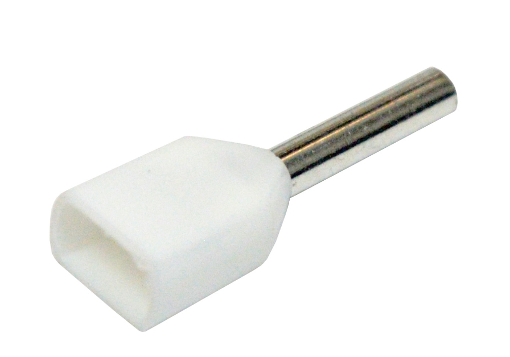 MS Virole jumele 0.5mm² blanc