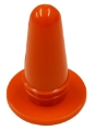 MS Bouchon obturateur en plastique orange