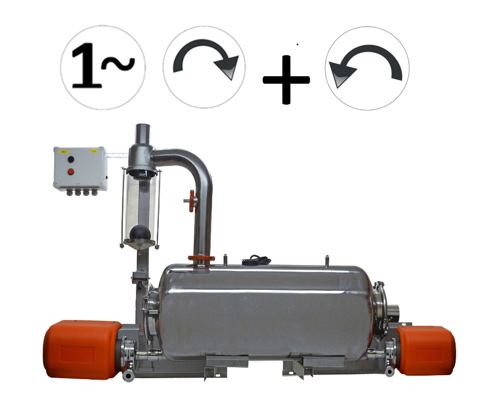 MS Extracteur complet 100L 2 sorties (monophasé)