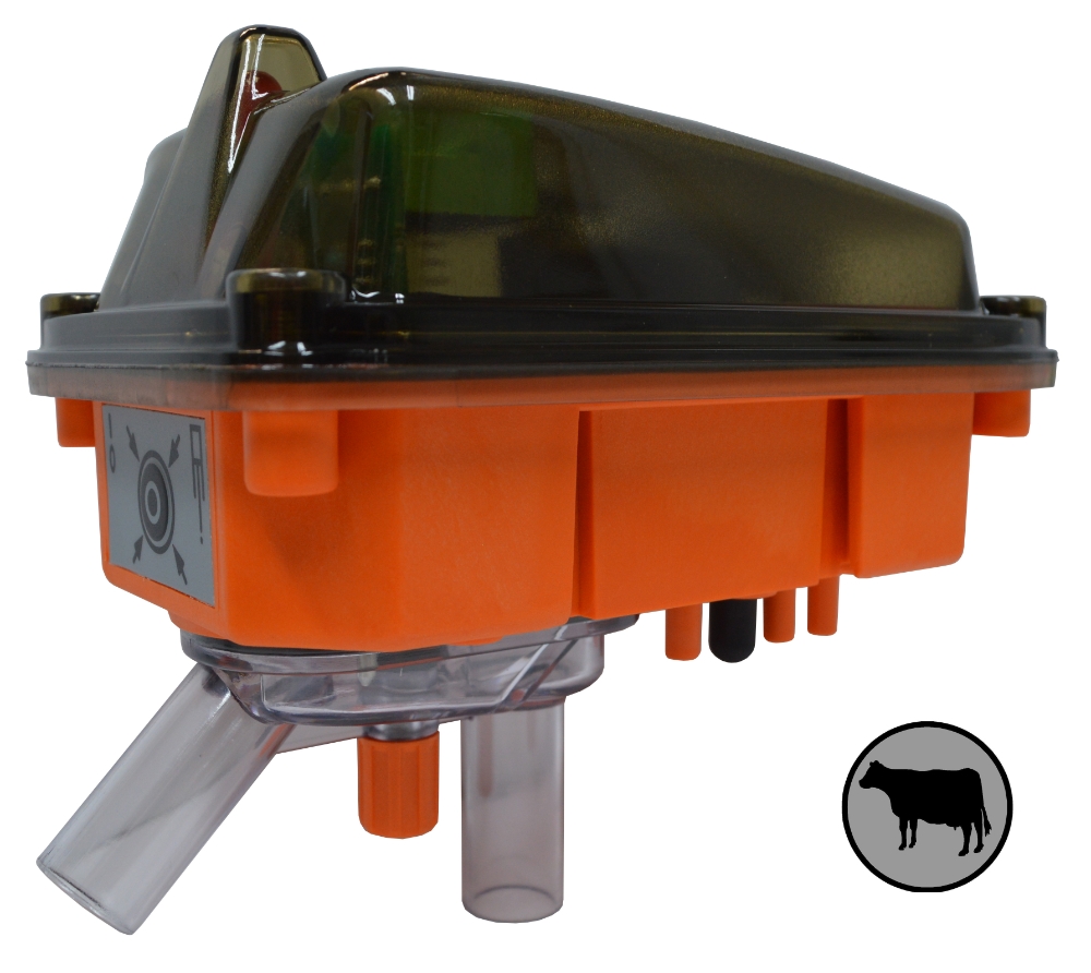 MS Capteur débit de lait pour vache orange