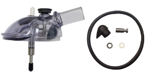 Bol de griffe Clearflow conique/ axe court/ fermeture automa