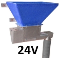 MS Distributeur d'aliment et trémie bleu/gris 24V