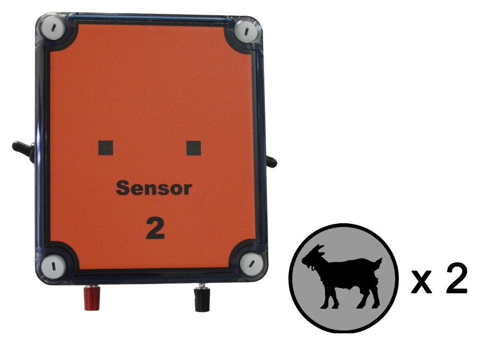 MS Capteur de débit de lait 2 poste double chèvre (pour Isol