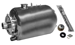 MS Extracteur 55L 76mm 1 pompe (Couvercles à pince)