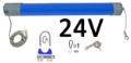 MS Vérin de décrochage bleu 24V 3 conducteurs