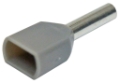 MS Virole double 0.75mm² gris