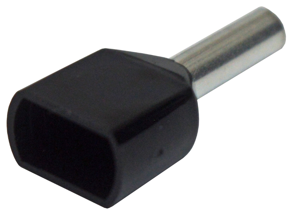 MS Virole double 1.5mm² noir