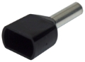 MS Virole double 1.5mm² noir