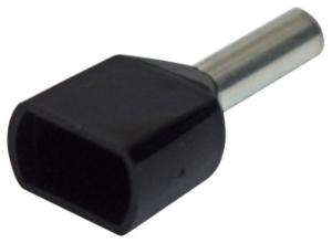 MS Virole double 1.5mm² noir