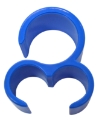 MS Clip bleu individuel pour tuyau alt. (D255657BLUMS=20)