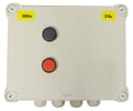 MS Boitier de contrôle 24V Tri 220V 0.75kW