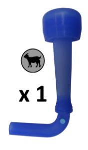 Manchon trayeur chèvre FR/Top 100LMT + purge (bleu) Fullwood