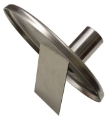 MS Couvercle 1 entrée 40mm pour extracteur GM inox