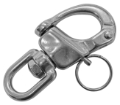 MS Mousqueton  pivotant inox pour faisceau décro automatiq