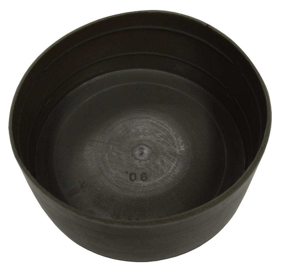 MS Bouchon gris en plastique 90mm