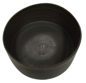 MS Bouchon gris en plastique 90mm