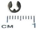 MS Circlip inox Type E 2.3 x 0.6mm