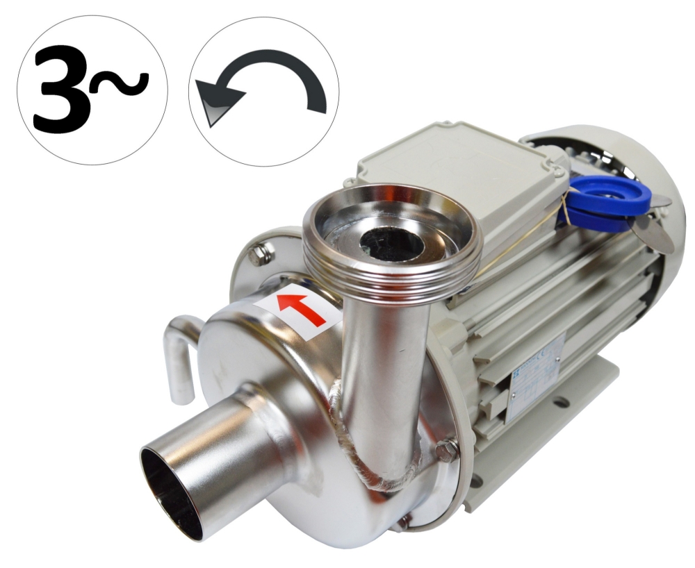 Pompe à lait FP66 1.5kW triphasé 380 / 415V Fullwood