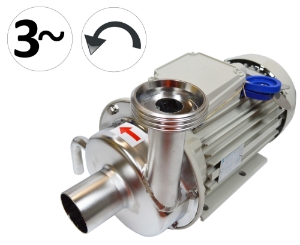 Pompe à lait FP66 1.5kW triphasé 380 / 415V Fullwood