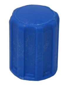 MS Ecrou molette pour décrochage automatique 3/XP bleu
