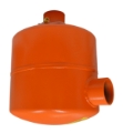 MS Oil Seperator 2" x 250mm For VP1500 Orange