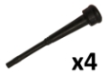 MS Sachet manchons pour 720 MK3H Flexhead (4) (Ø25)